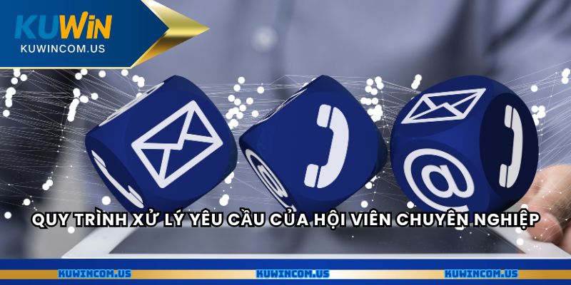 Quy trình xử lý yêu cầu của hội viên chuyên nghiệp
